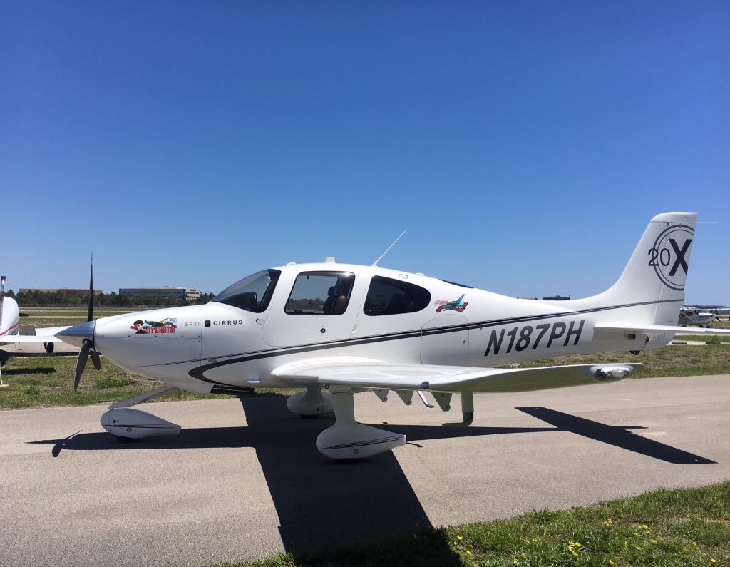 Cirrus SR20 for rent and training – SkyEagle’s Newest Addition!